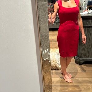 Cache red dress size 8